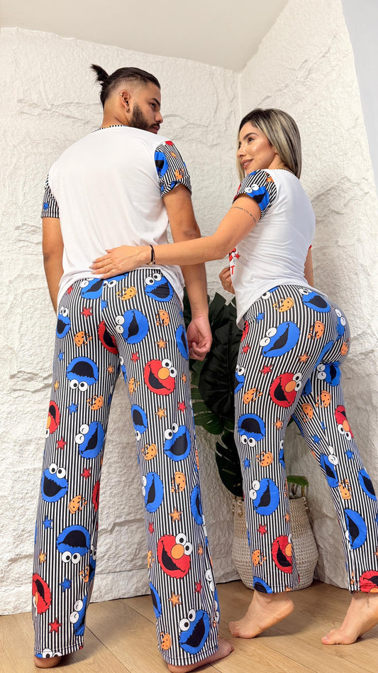 PIJAMA DAMA PANTALON COMEGALLETAS