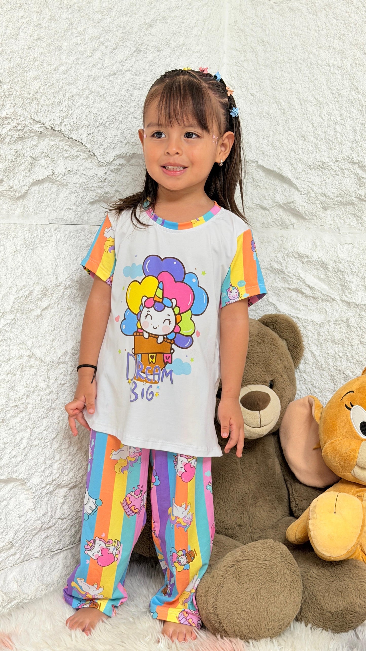 PIJAMA NIÑA PANTALÓN UNICORNIO