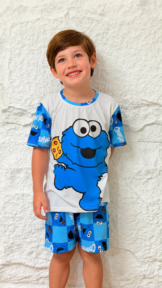 PIJAMA NIÑO SHORT COMEGALLETAS