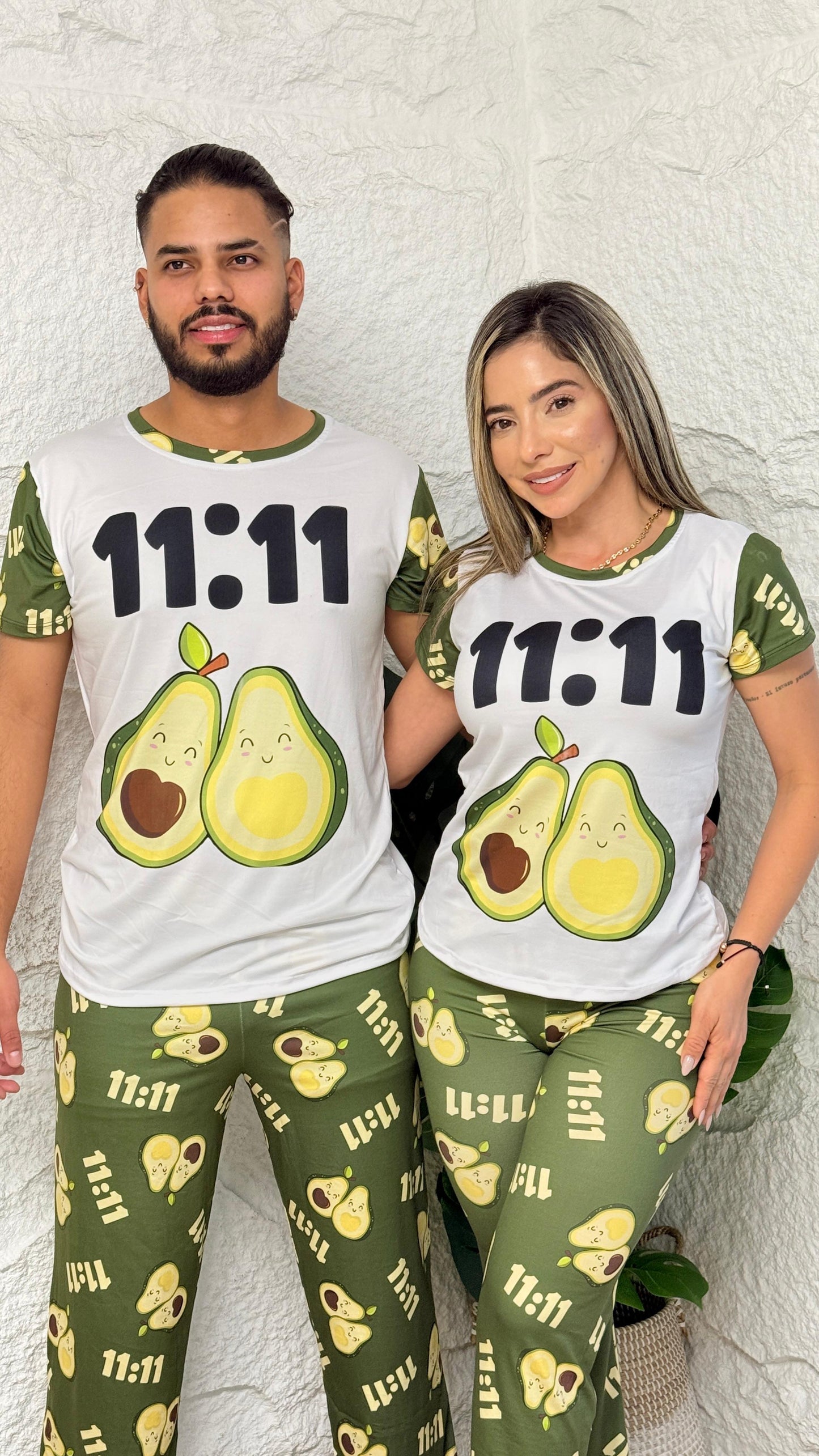 PIJAMA PANTALON DAMA AGUACATE