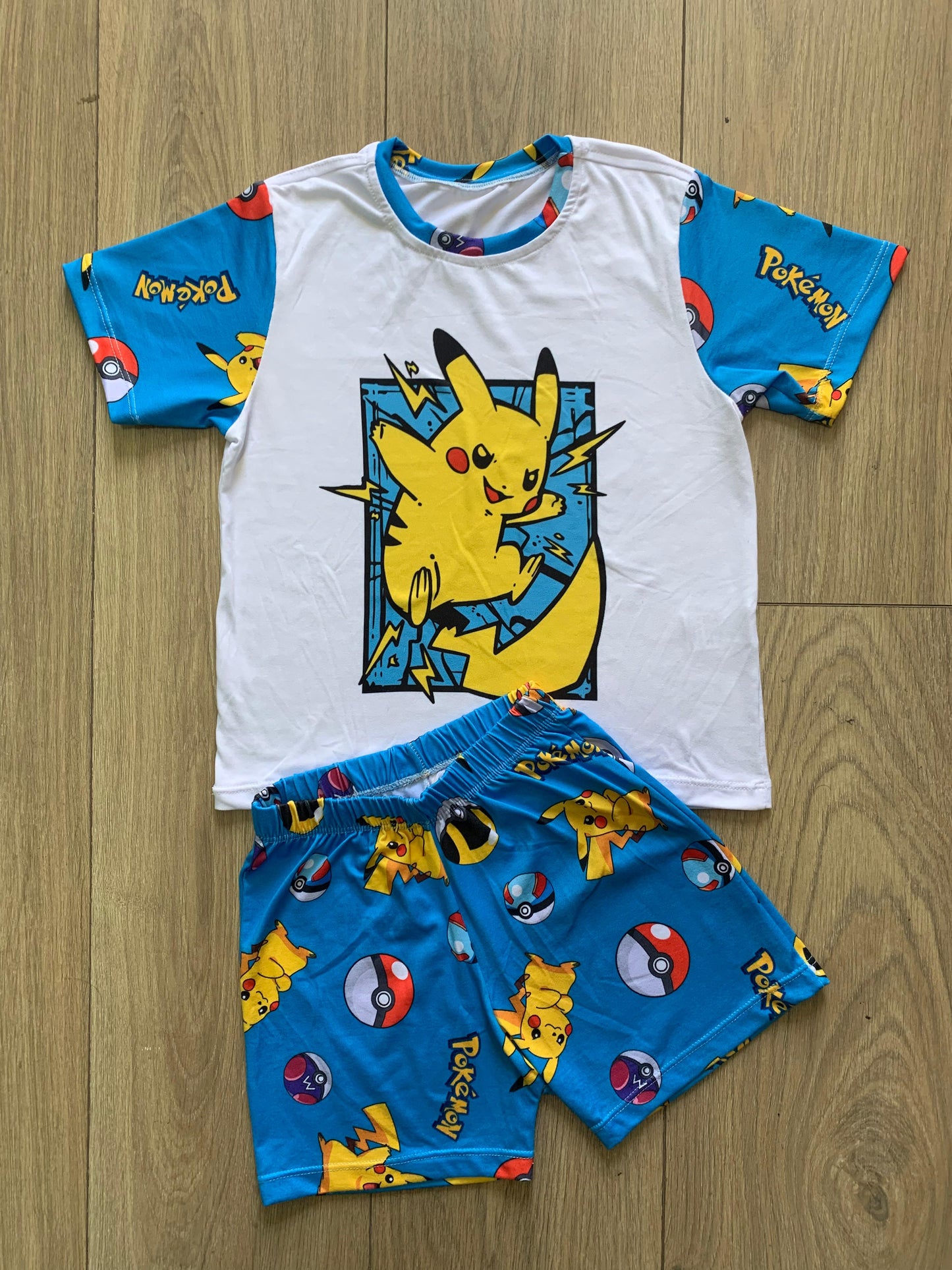 PIJAMA NIÑO SHORT POKEMON