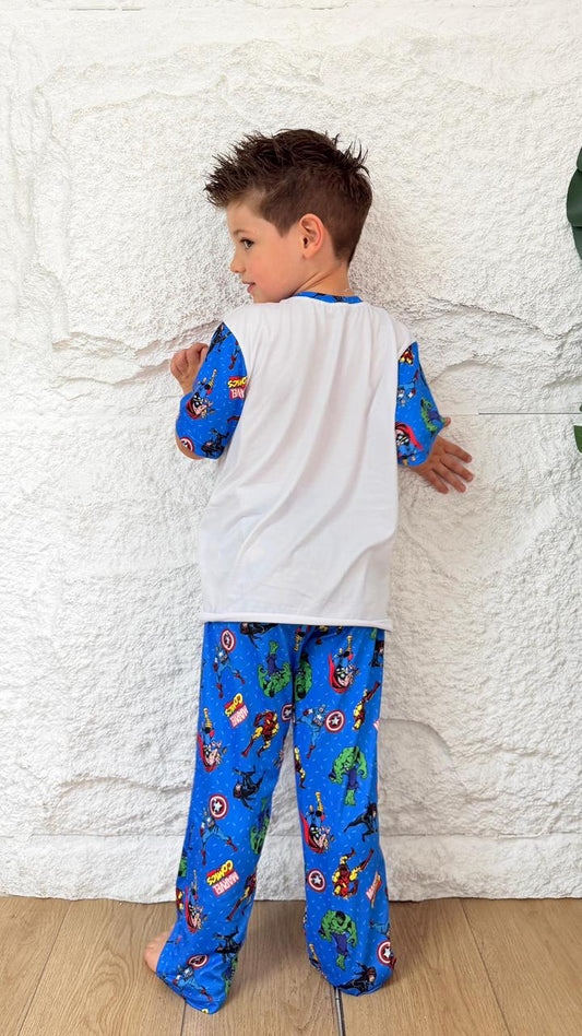 PIJAMA PANTALON NIÑO MARVEL
