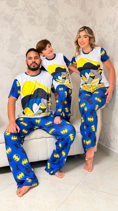 PIJAMAS FAMILIARES PANTALÓN BATMAN