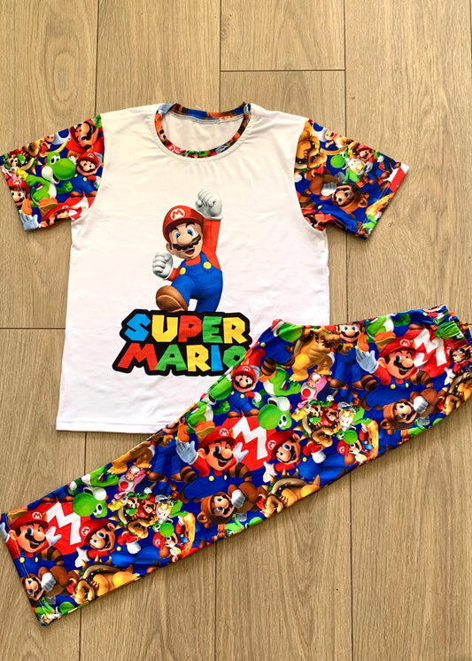 Pijama Niño Pantalón Mario