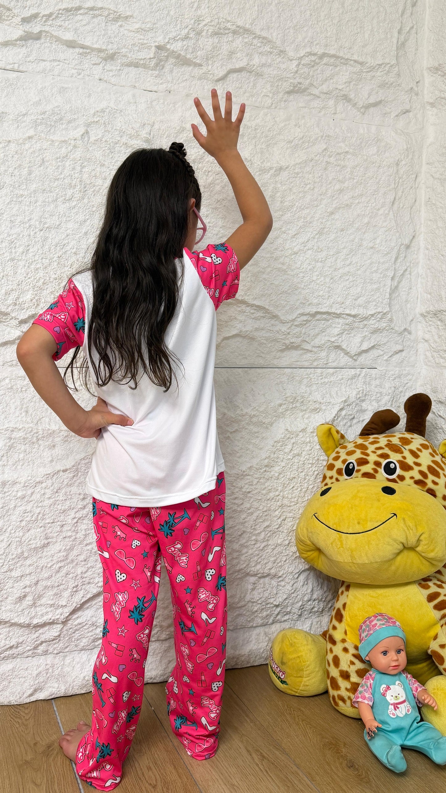 PIJAMA NIÑA PANTALON BARBIE