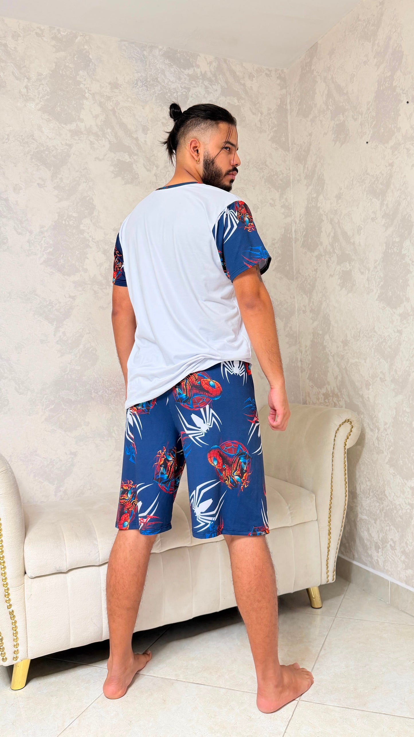 PIJAMA HOMBRE CORTA SPIDERMAN