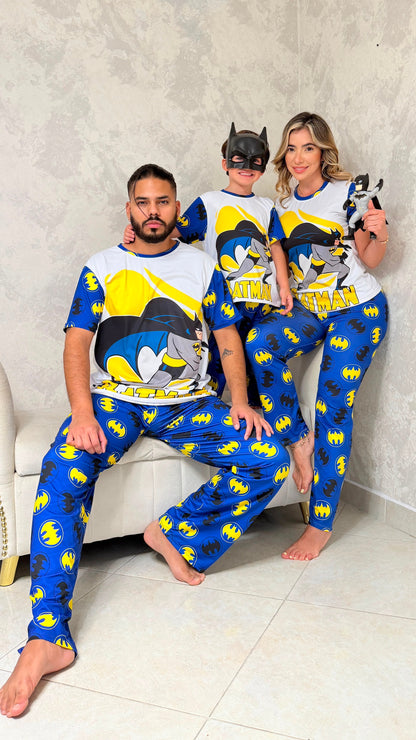 PIJAMAS FAMILIARES PANTALÓN BATMAN