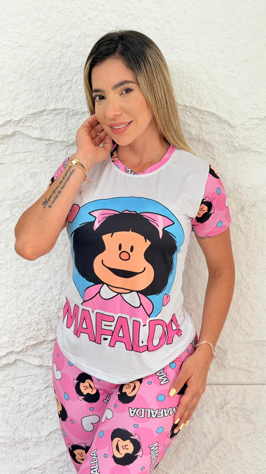 PIJAMA PANTALÓN DAMA MAFALDA