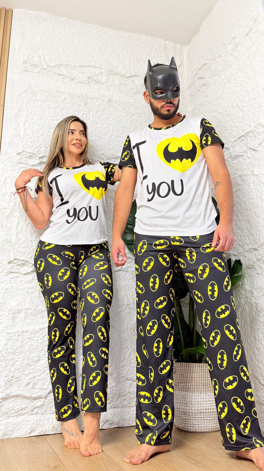 PIJAMA PANTALON DAMA BATMAN