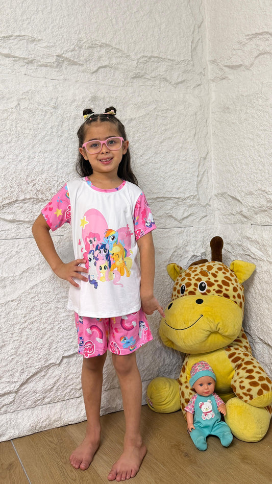 PIJAMA NIÑA SHORT MY LITTLE PONY