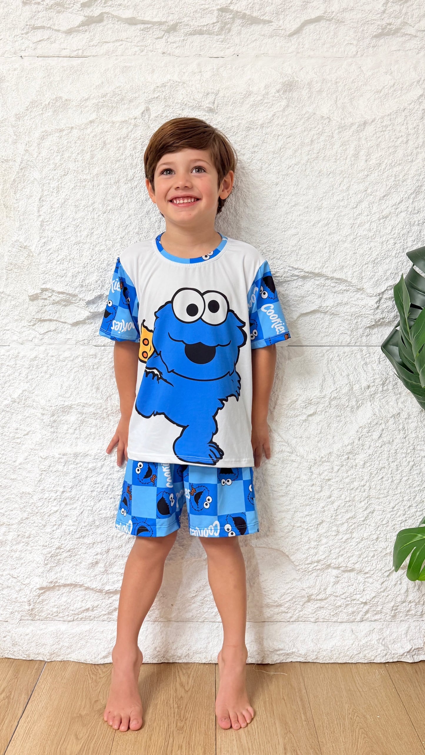 PIJAMA NIÑO SHORT COMEGALLETAS