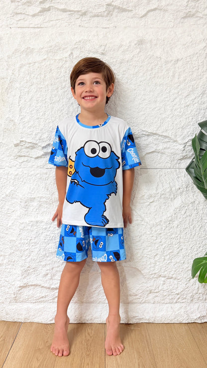 PIJAMA NIÑO SHORT COMEGALLETAS