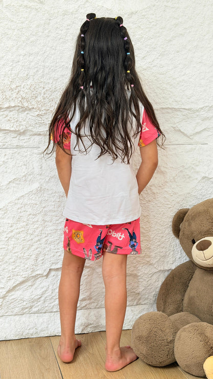 PIJAMA NIÑA SHORT ZOOTOPIA