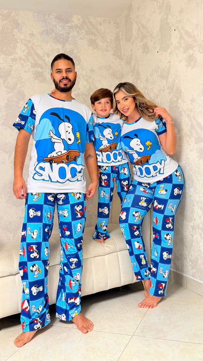PIJAMAS FAMILIARES PANTALÓN SNOOPY