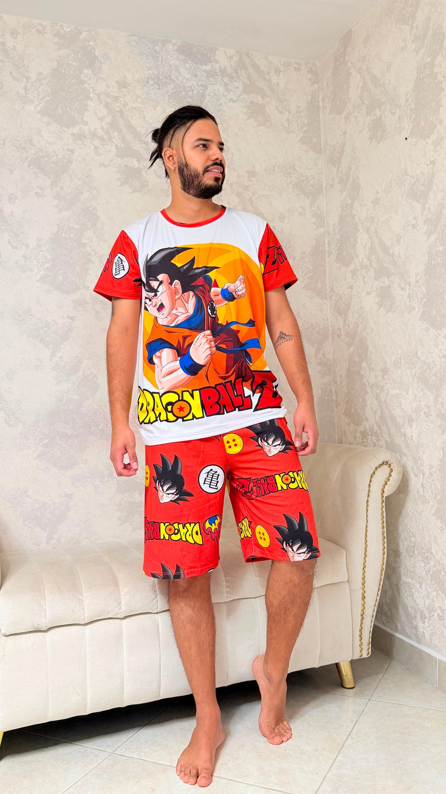 PIJAMA HOMBRE CORTA DRAGON BALL