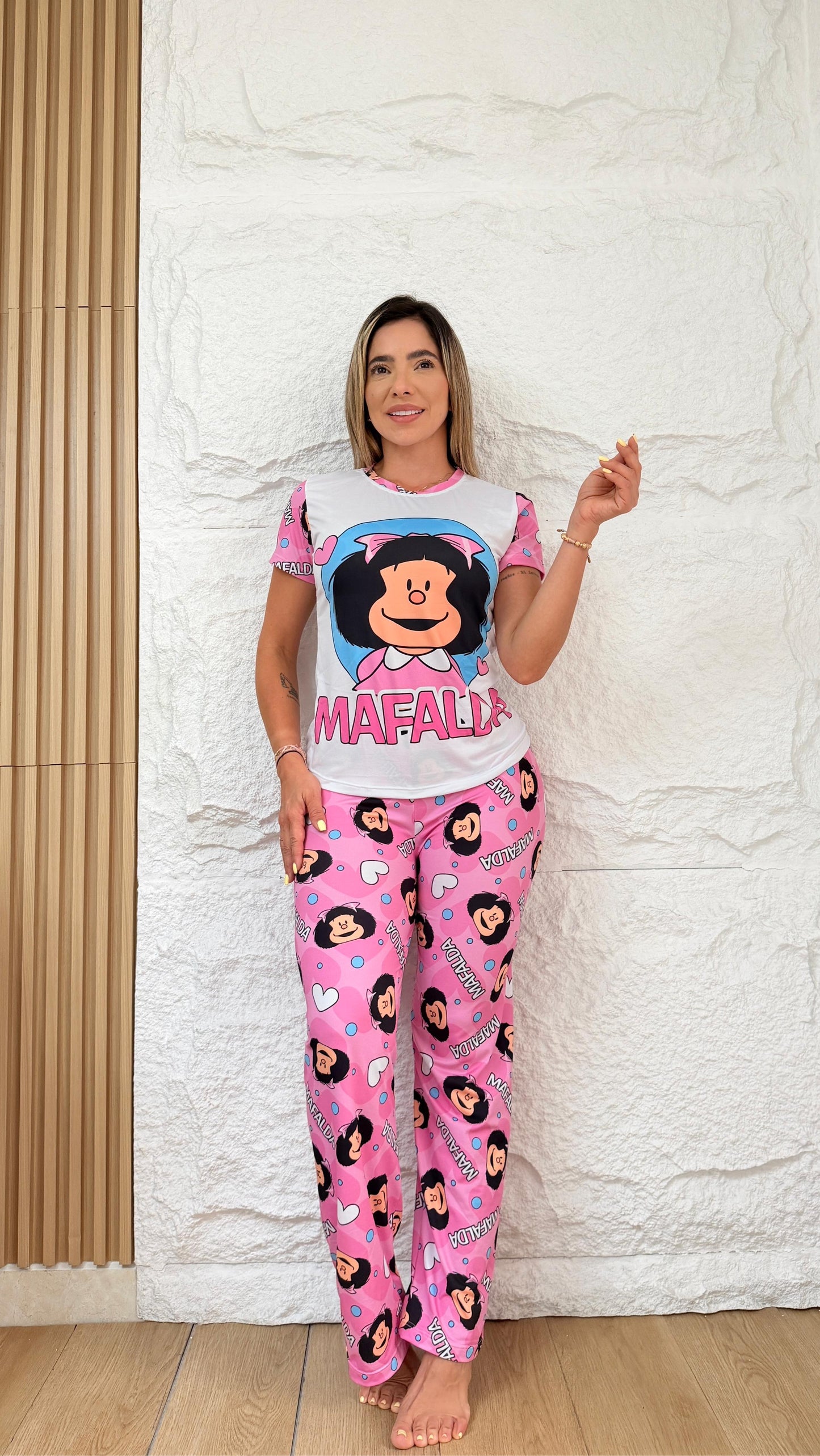 PIJAMA PANTALÓN DAMA MAFALDA