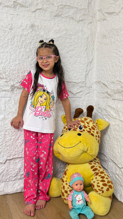 PIJAMA NIÑA PANTALON BARBIE
