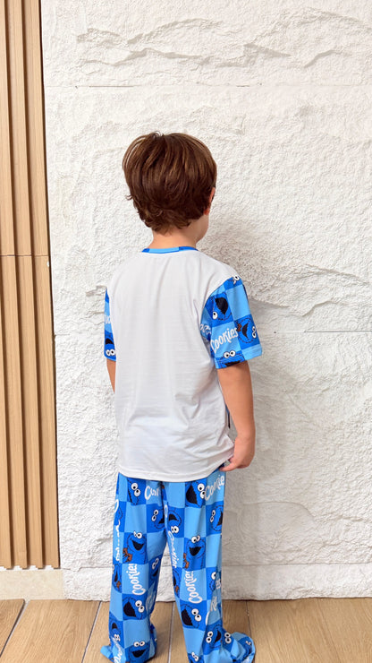 PIJAMA NIÑO PANTALON COMEGALLETAS