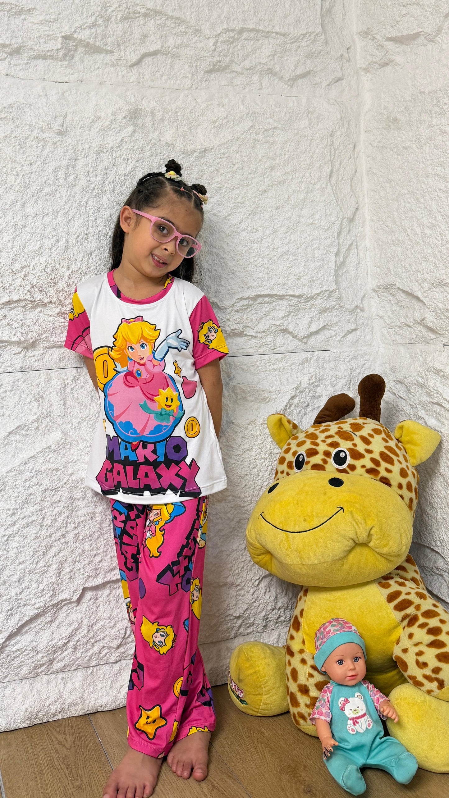PIJAMA NIÑA PANTALON PRINCESA PEACH
