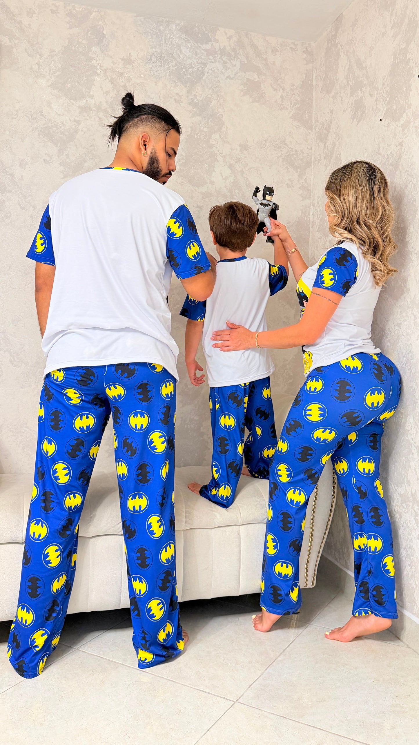 PIJAMAS FAMILIARES PANTALÓN BATMAN