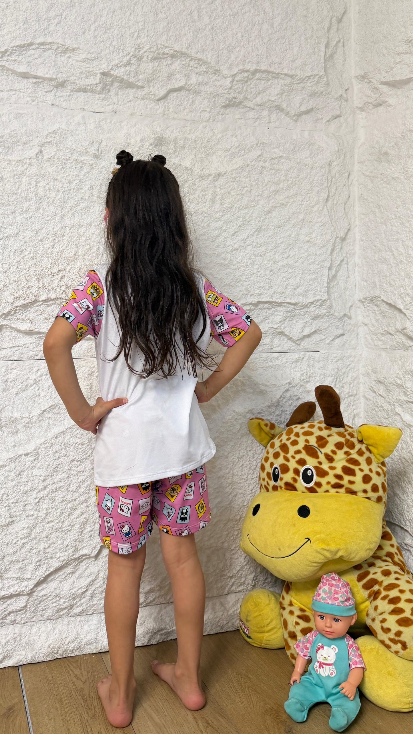 PIJAMA NIÑA SHORT HELLO KITTY