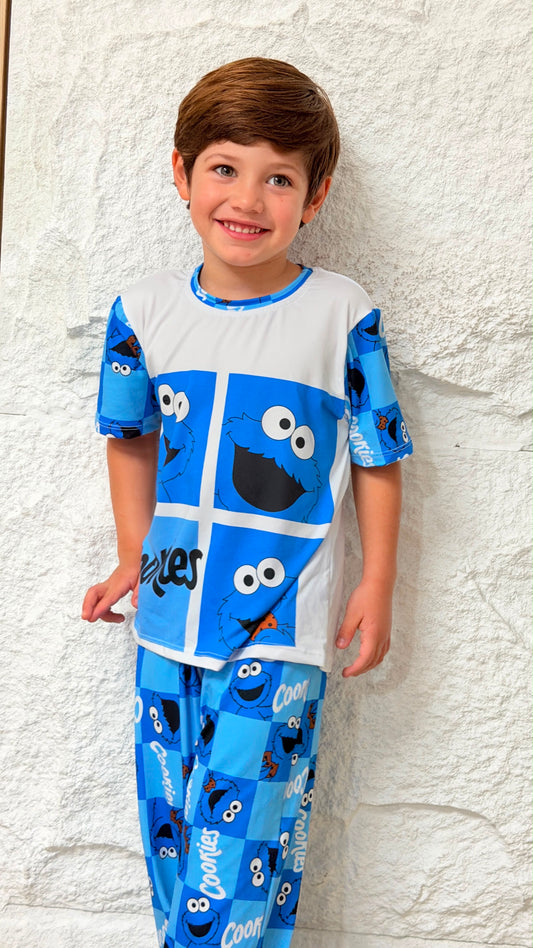 PIJAMA NIÑO PANTALON COMEGALLETAS
