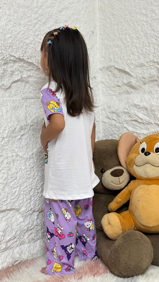 PIJAMA NIÑA PANTALÓN KUROMI