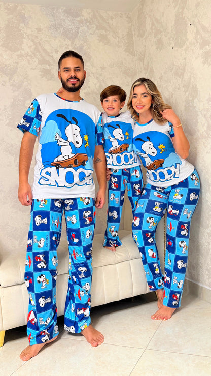 PIJAMAS FAMILIARES PANTALÓN SNOOPY