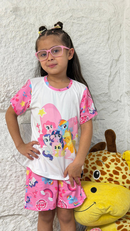 PIJAMA NIÑA SHORT MY LITTLE PONY
