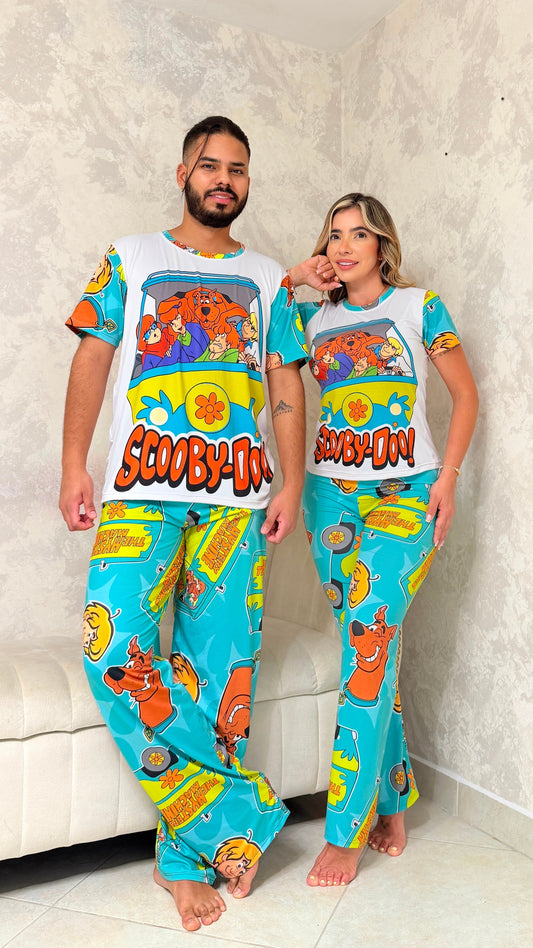 PIJAMAS PAREJAS SCOOBY DOO