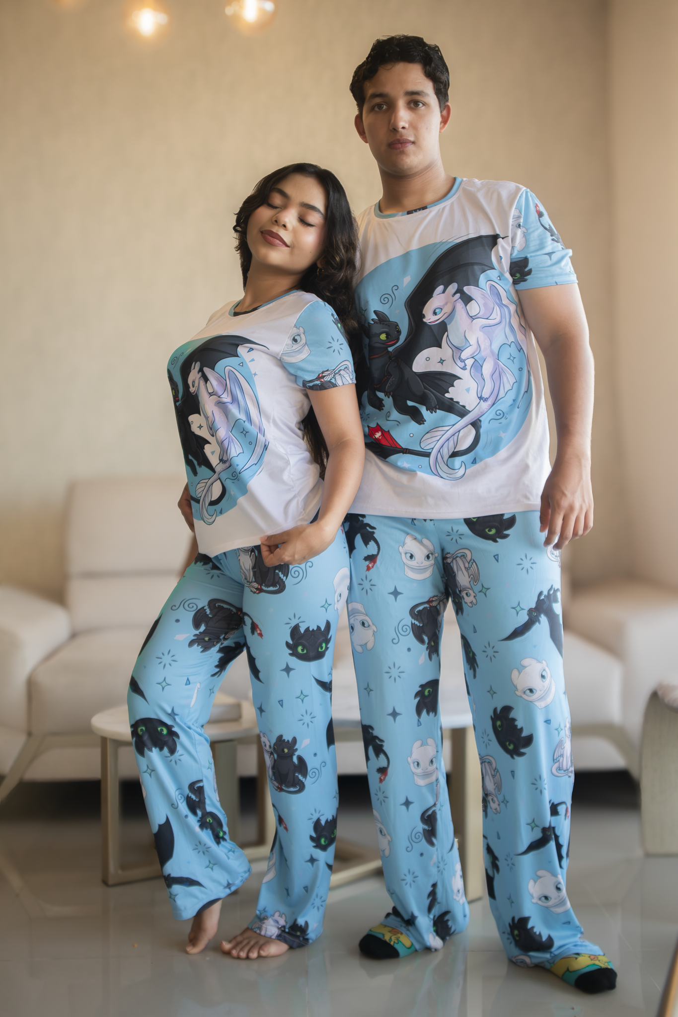 PIJAMAS PAREJAS CHIMUELO
