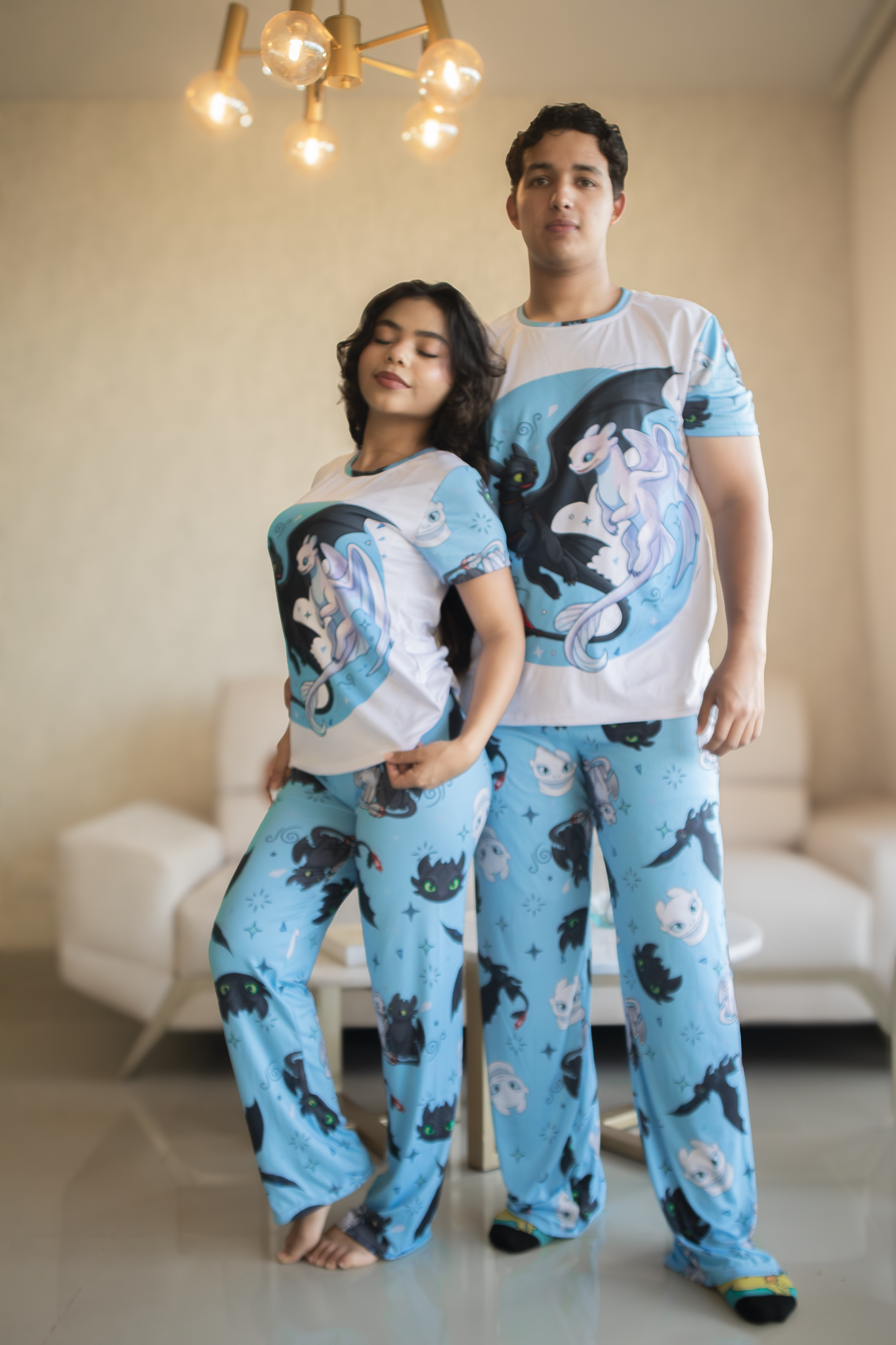 PIJAMAS PAREJAS CHIMUELO