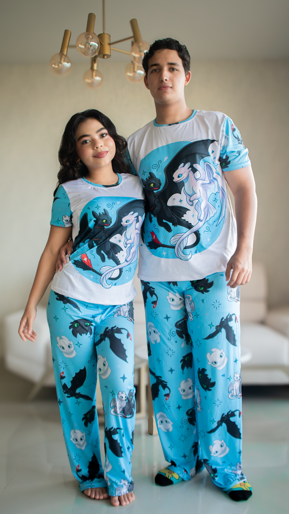 PIJAMAS PAREJAS CHIMUELO