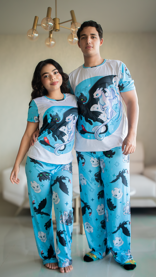 PIJAMAS PAREJAS CHIMUELO