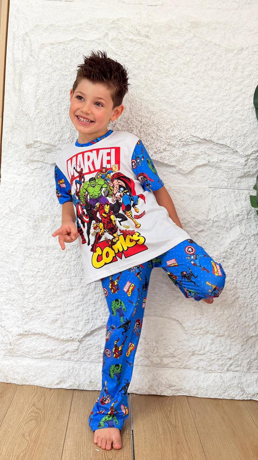 PIJAMA PANTALON NIÑO MARVEL