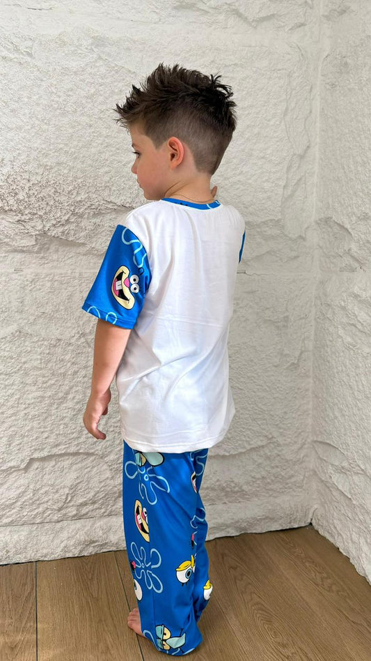 PIJAMA PANTALON NIÑO BOB ESPONJA