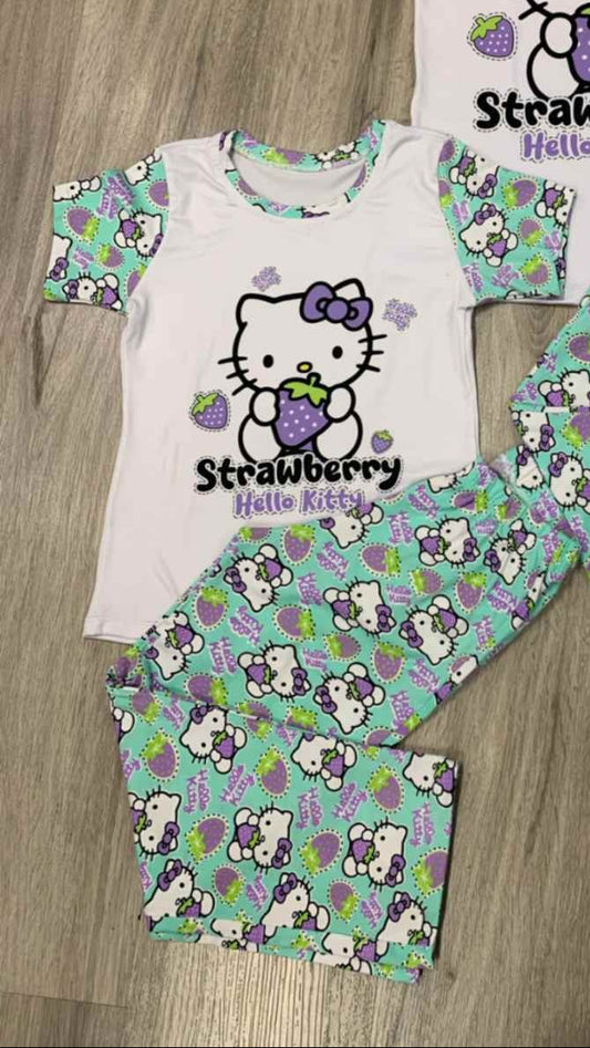 PIJAMA NIÑA PANTALON PANTERA ROSA