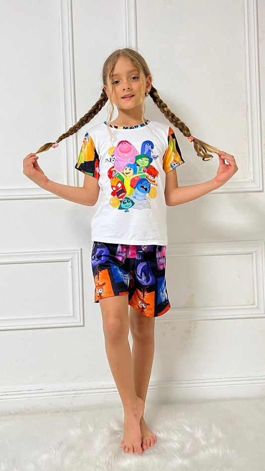 PIJAMA NIÑA SHORT INTENSAMENTE