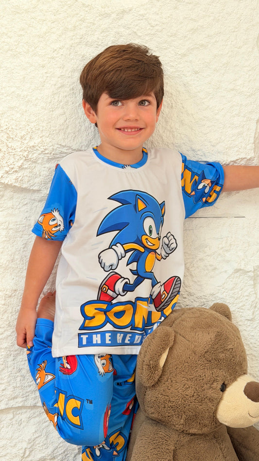 PIJAMA NIÑO PANTALON SONIC