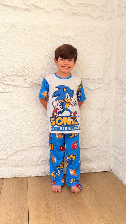 PIJAMA NIÑO PANTALON SONIC