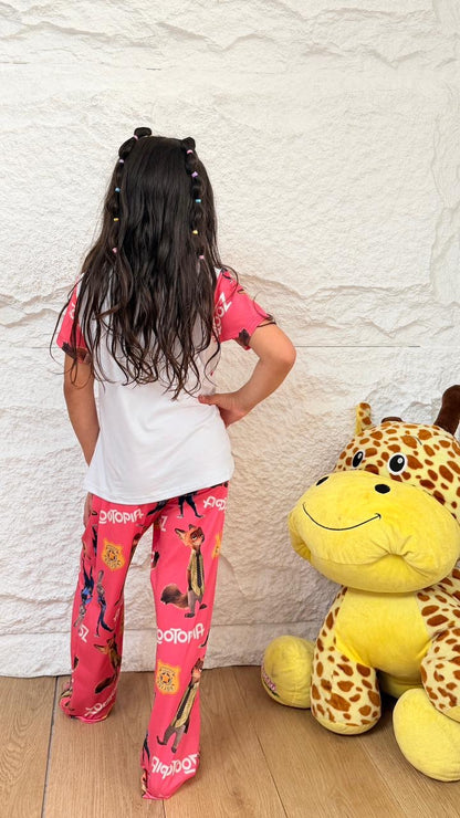 PIJAMA NIÑA PANTALON ZOOTOPIA