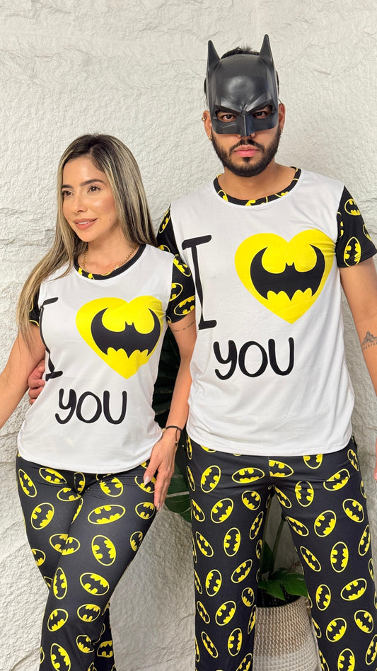 PIJAMA PANTALON DAMA BATMAN