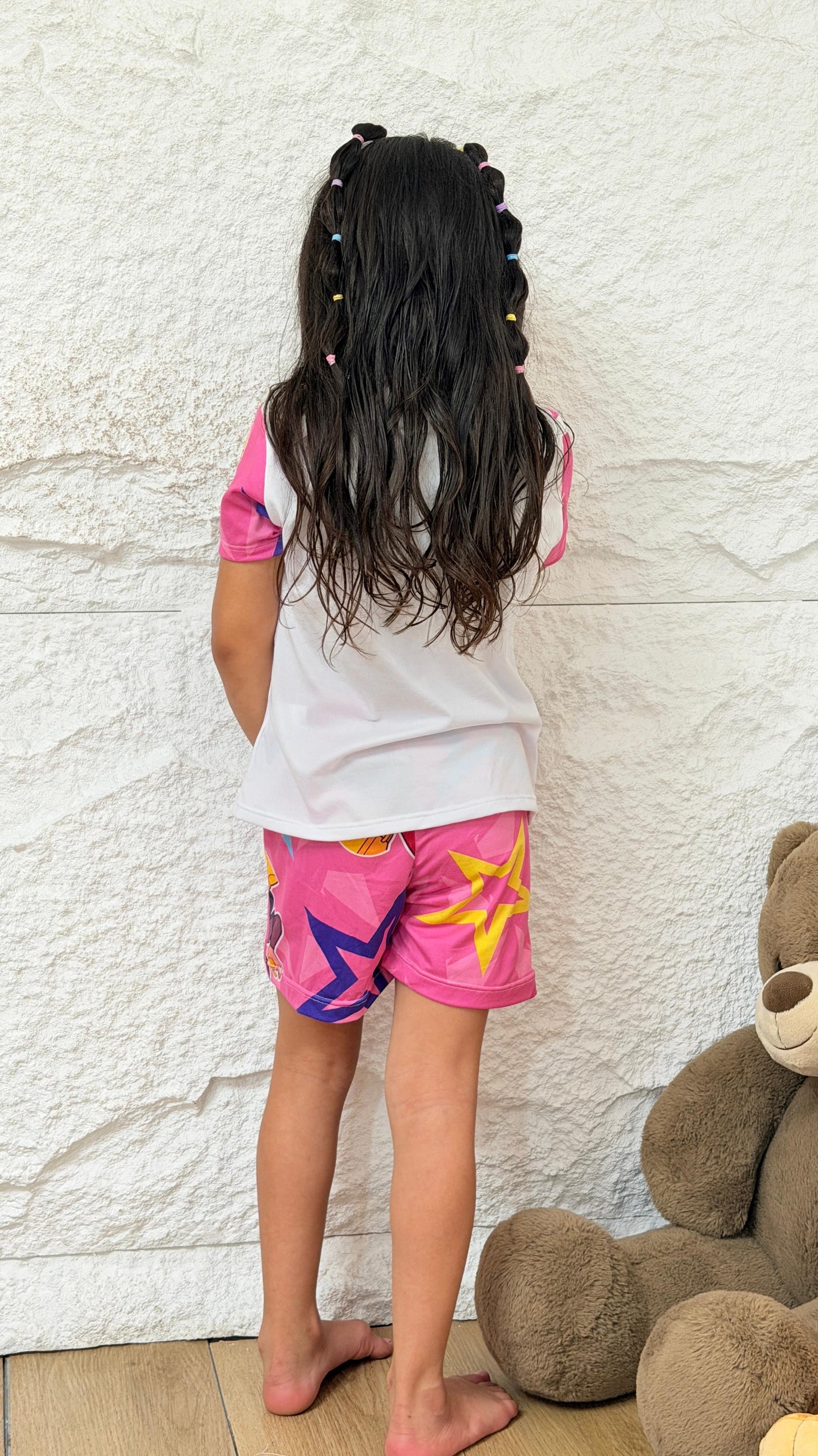 PIJAMA NIÑA SHORT K-POP