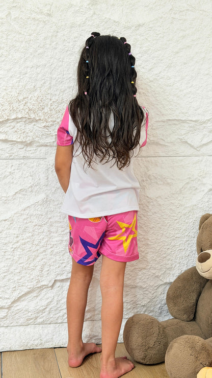 PIJAMA NIÑA SHORT K-POP