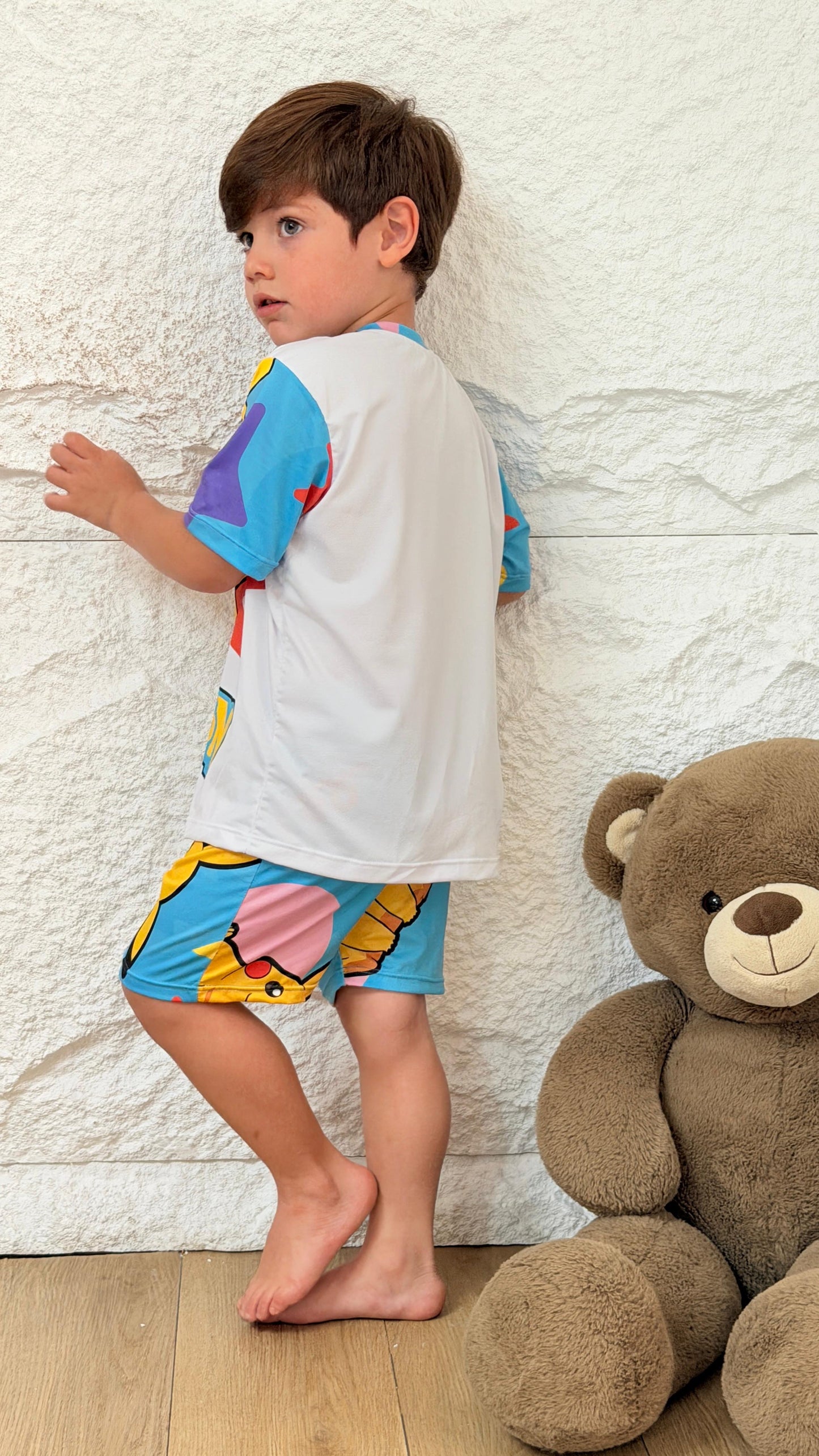 PIJAMA NIÑO SHORT PIKACHU