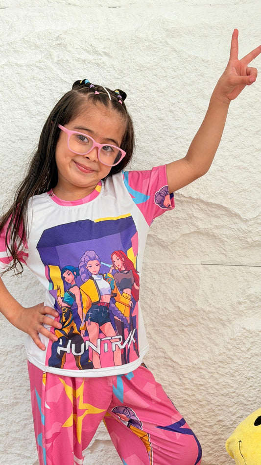 PIJAMA NIÑA PANTALON K-POP