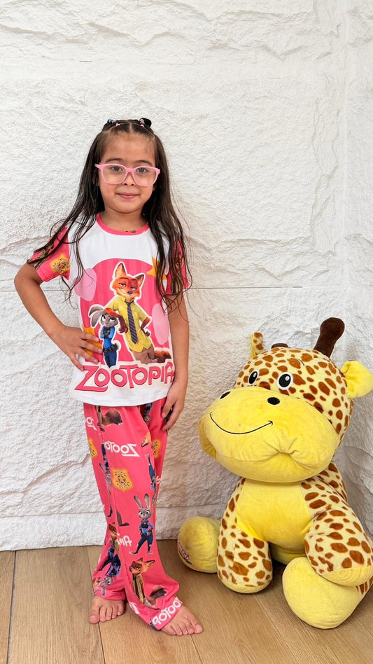 PIJAMA NIÑA PANTALON ZOOTOPIA